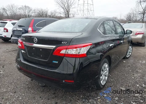 2014 Nissan Sentra Sv from USA, damaged, VIN 3N1AB7AP4EY320053